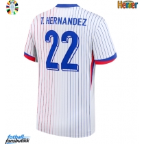 Frankrike Theo Hernandez #22 Bortedrakt EM 2024 Kortermet